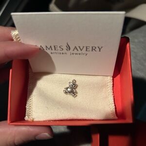 James Avery Silver Bear Charm
